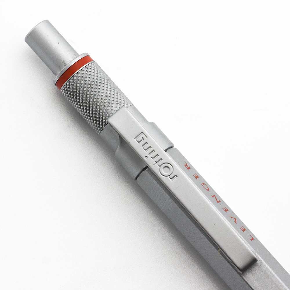Rotring for Levenger 600 Ballpoint Pen - Silver Matte Finish